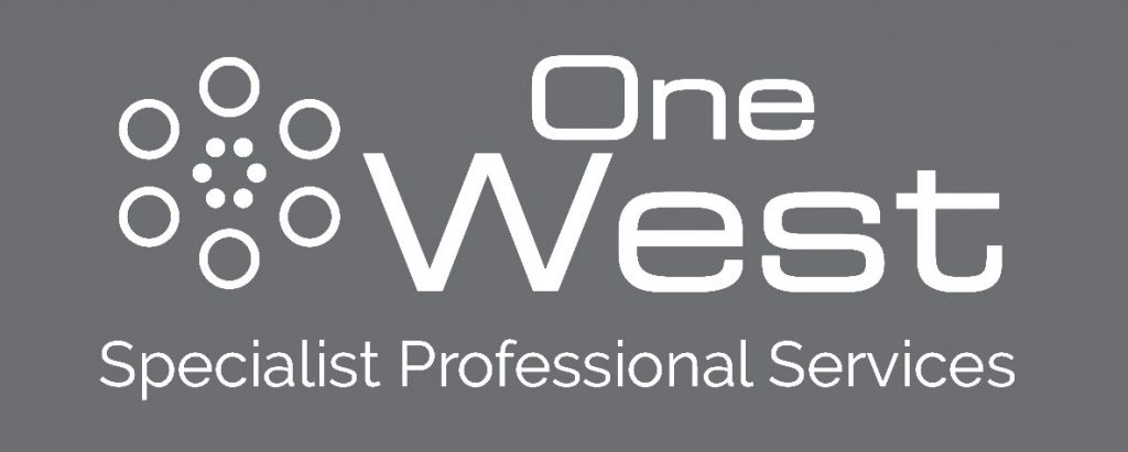 new 28330 One west - GREY One West - Specialist Professional Services (logo)