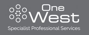 new 28330 One west - GREY One West - Specialist Professional Services (logo)
