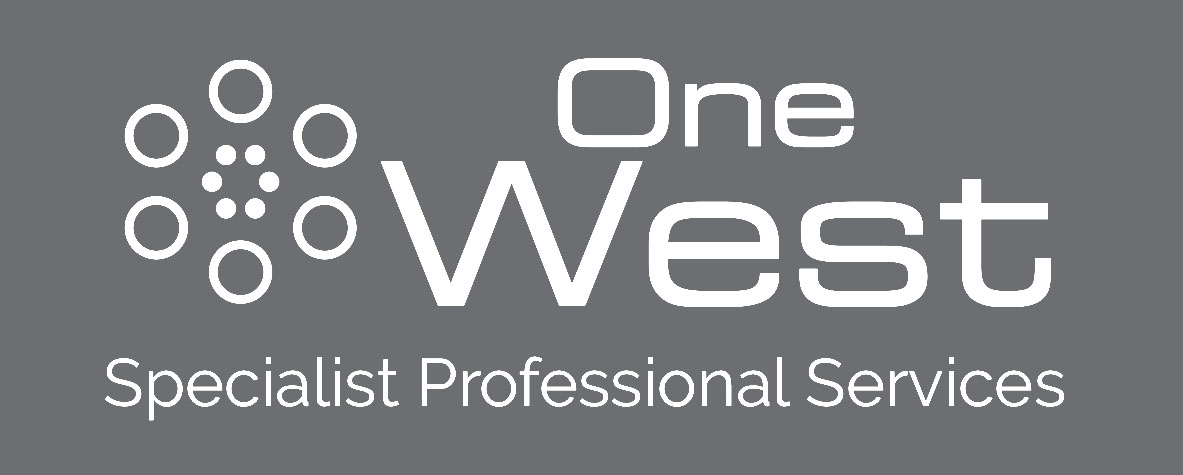 new 28330 One west - GREY One West - Specialist Professional Services (logo)
